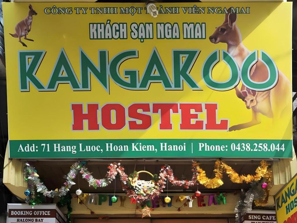 Kangaroo Hostel Hanoi Exteriör bild